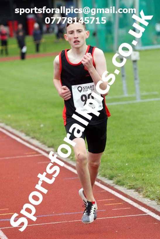 800 metres, NECAA Open Meeting, Morpeth, Sunday, September 27th. David T. Hewitson/Sports for All Pics